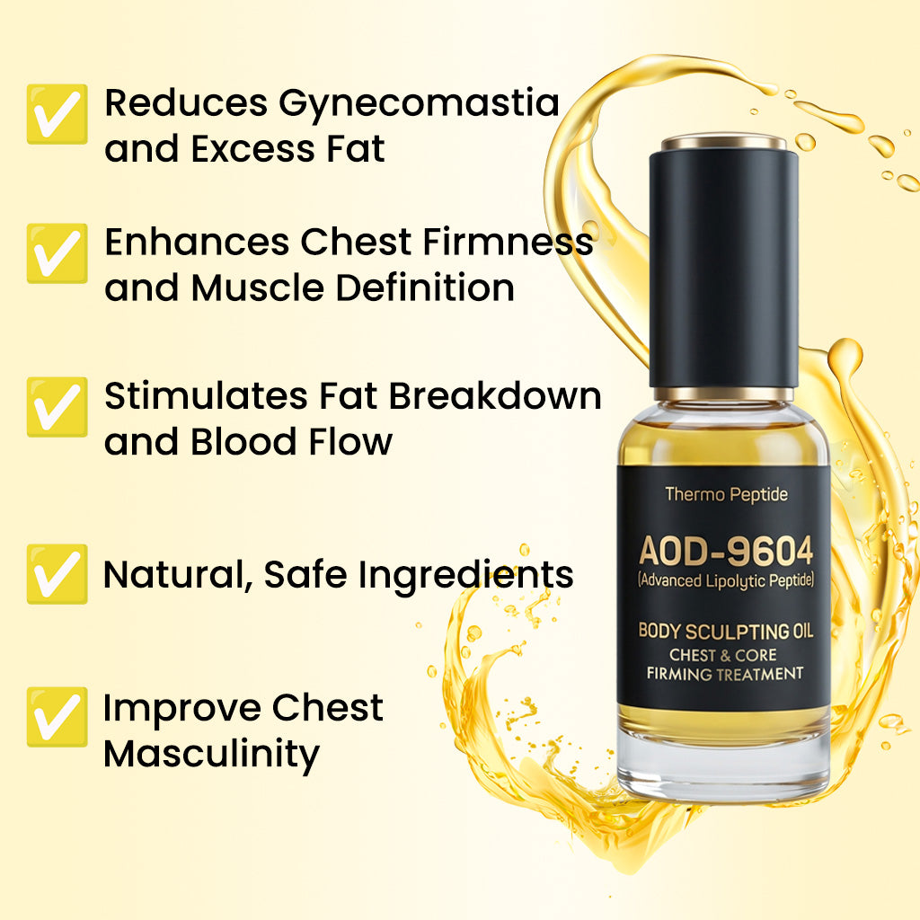 Pheromex® 💪🏻Thermo Peptide Body Scilpting Oil Chest & Core Firming Treatment